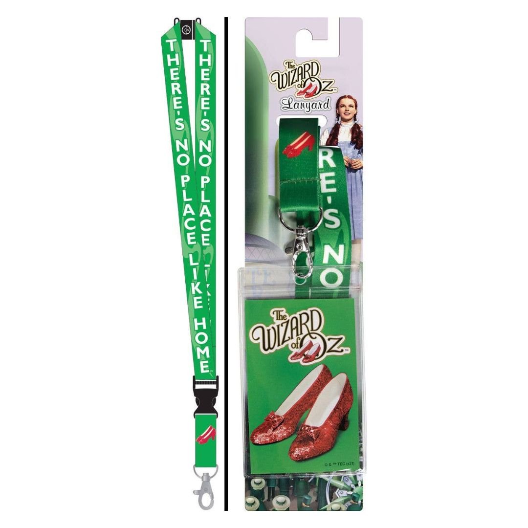 Wizard of Oz Oz Ruby Slippers Lanyard - Leo's Treasure Box