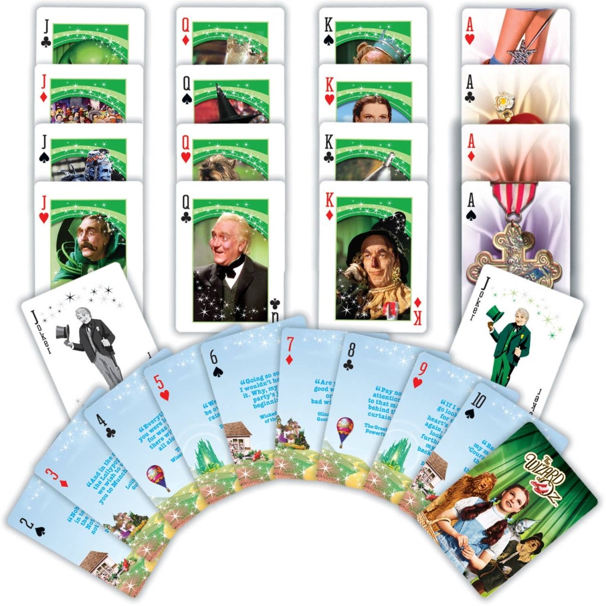 Wizard of Oz Playing Cards - Leo’s Treasure Box