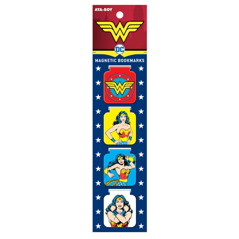 Wonder Woman Magnetic Bookmark Set