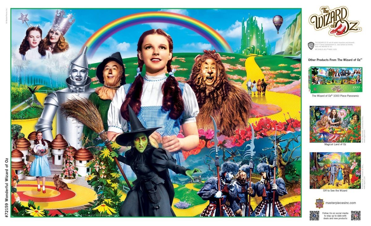Wonderful Wizard of Oz 1000 Piece Puzzle | Leo’s Treasure Box