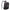 Black backpack with a design of eyes on a white background