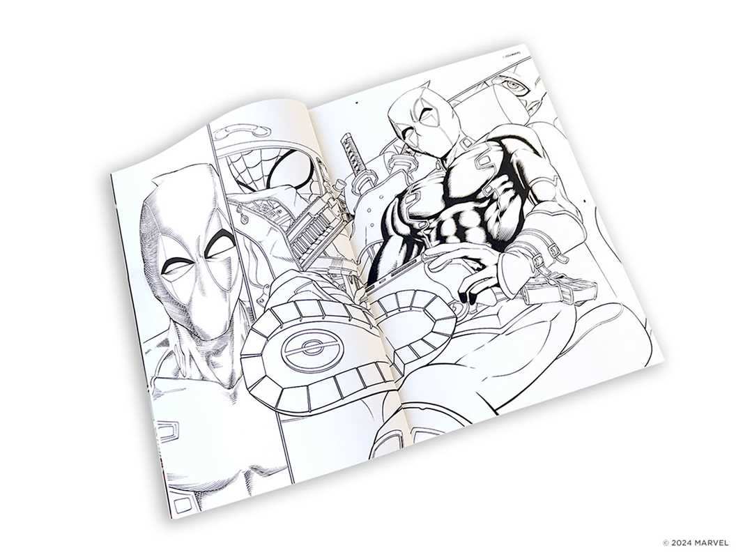 Deadpool: Samurai—The Official Coloring Book by VIZ Media Simon & Schuster