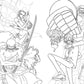 One Piece: Official Crew Coloring Collection Coloring Book