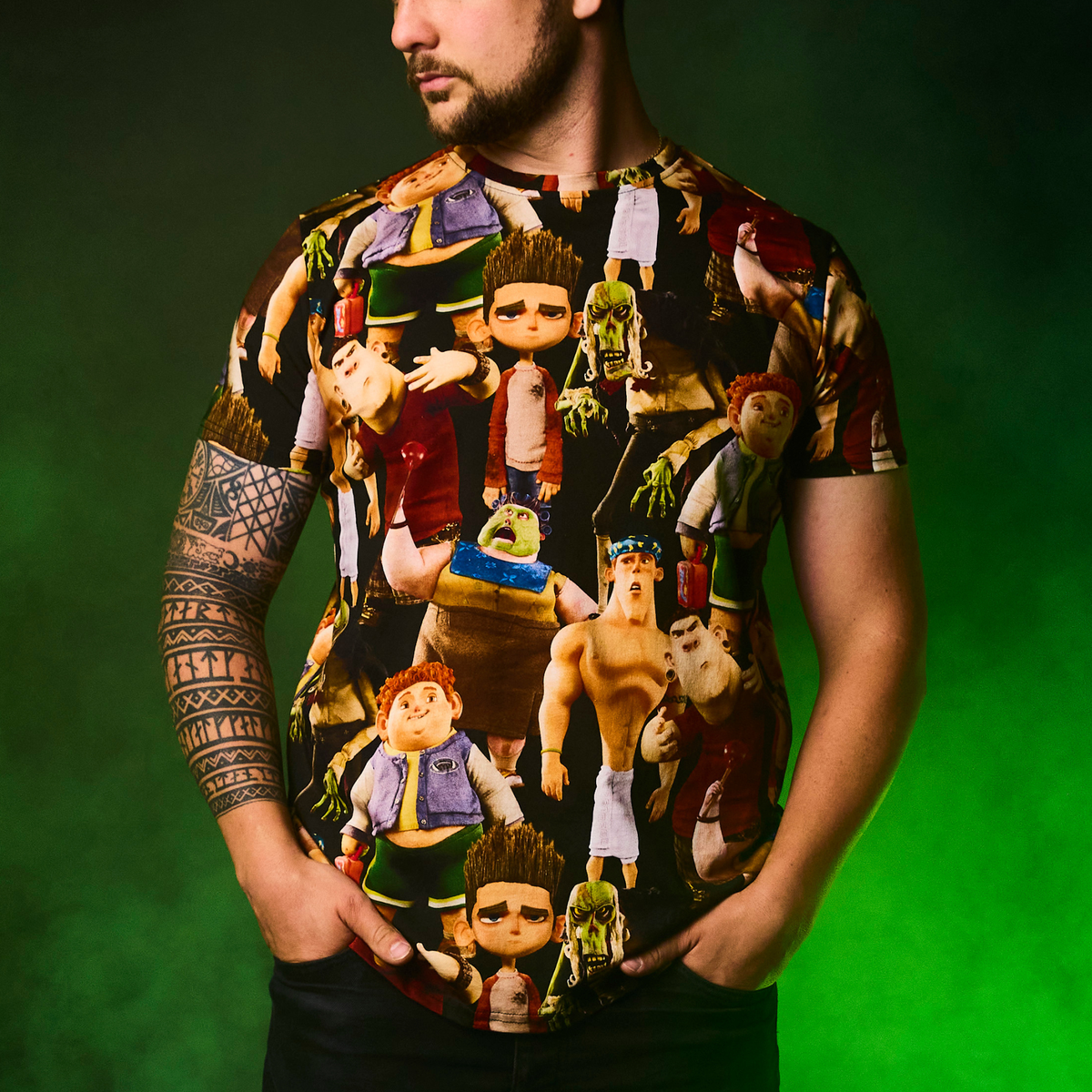 ParaNorman All Over Print T-Shirt - Leo's Treasure Box