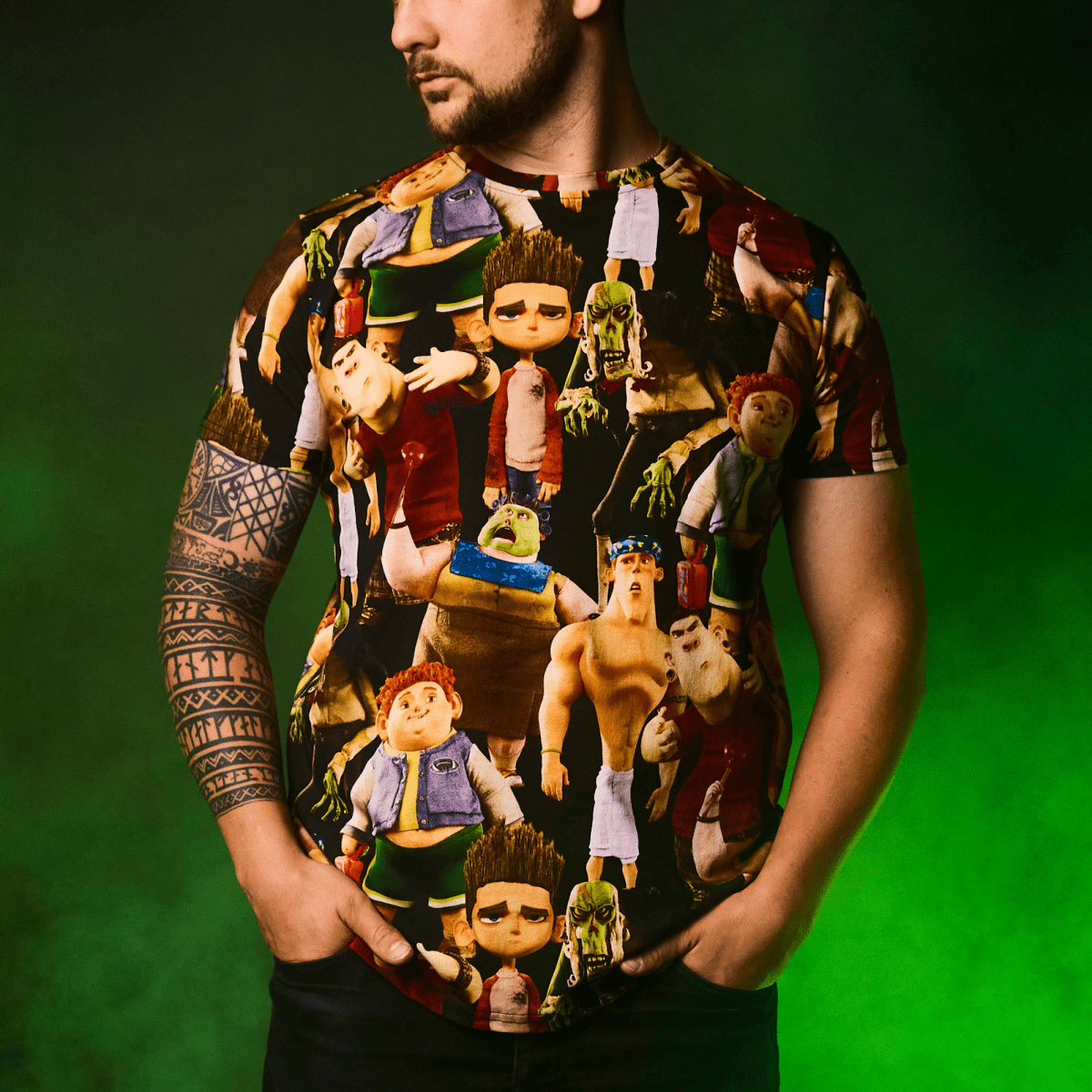 ParaNorman All Over Print T-Shirt - Leo's Treasure Box