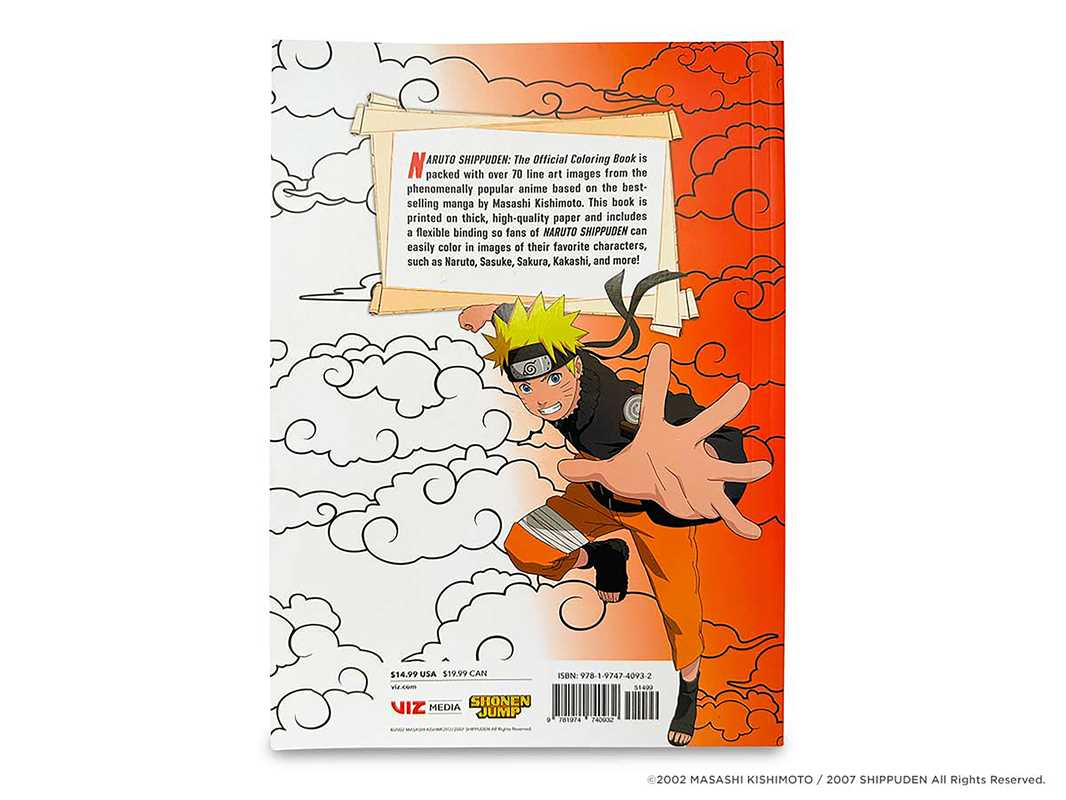 NARUTO SHIPPUDEN: The Official Coloring Book by VIZ Media - Leo's Treasure Box