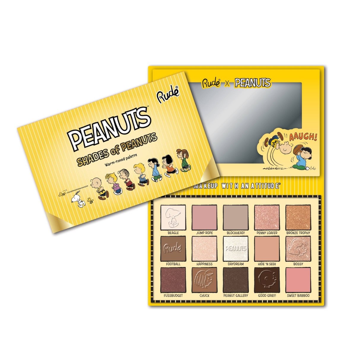 Shades of Peanuts Eyeshadow Palette - Warm-toned - Leo's Treasure Box