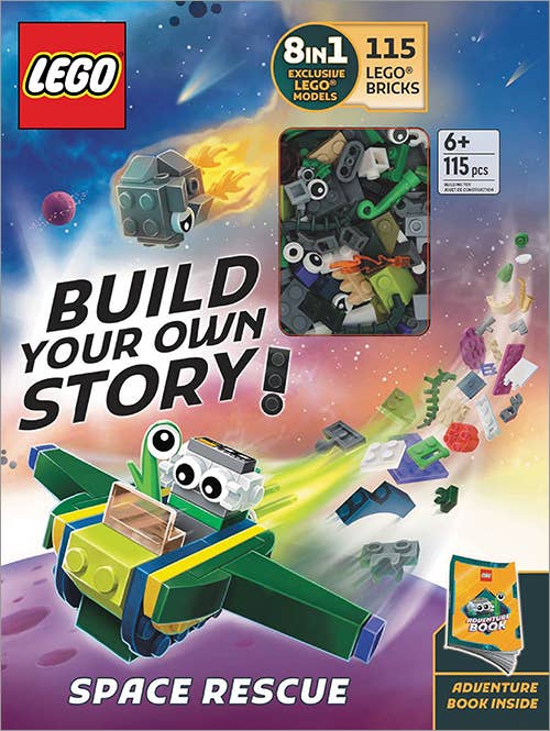 LEGO® Books. Build Your Own Story! Space Rescue - Leo's Treasure Box