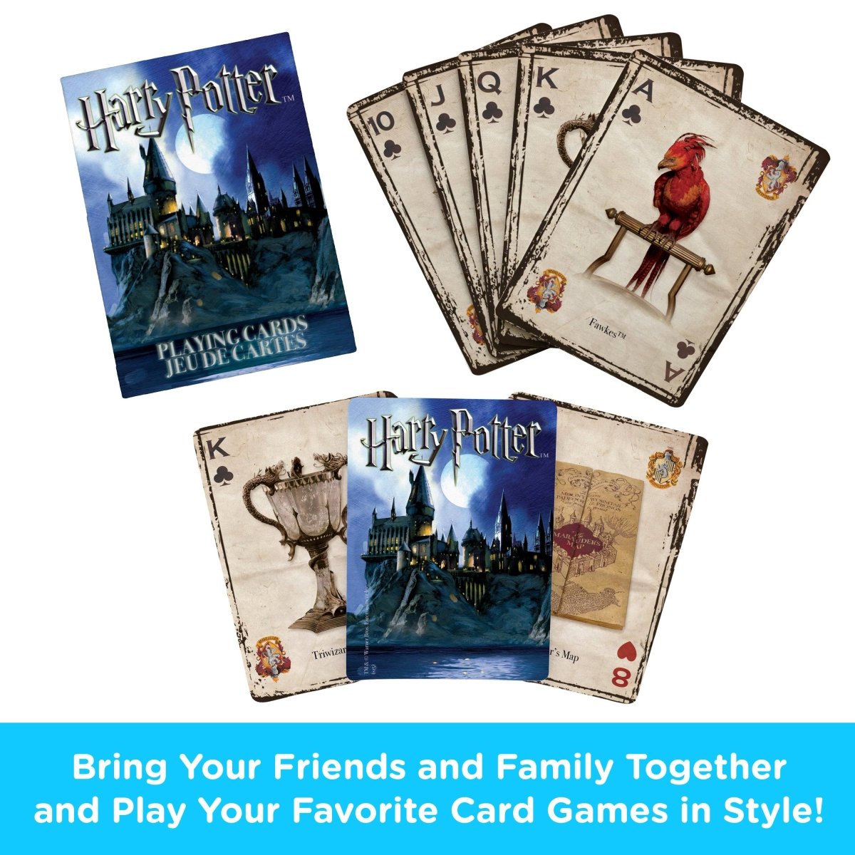 Harry Potter Playing Cards - Leo's Treasure Box