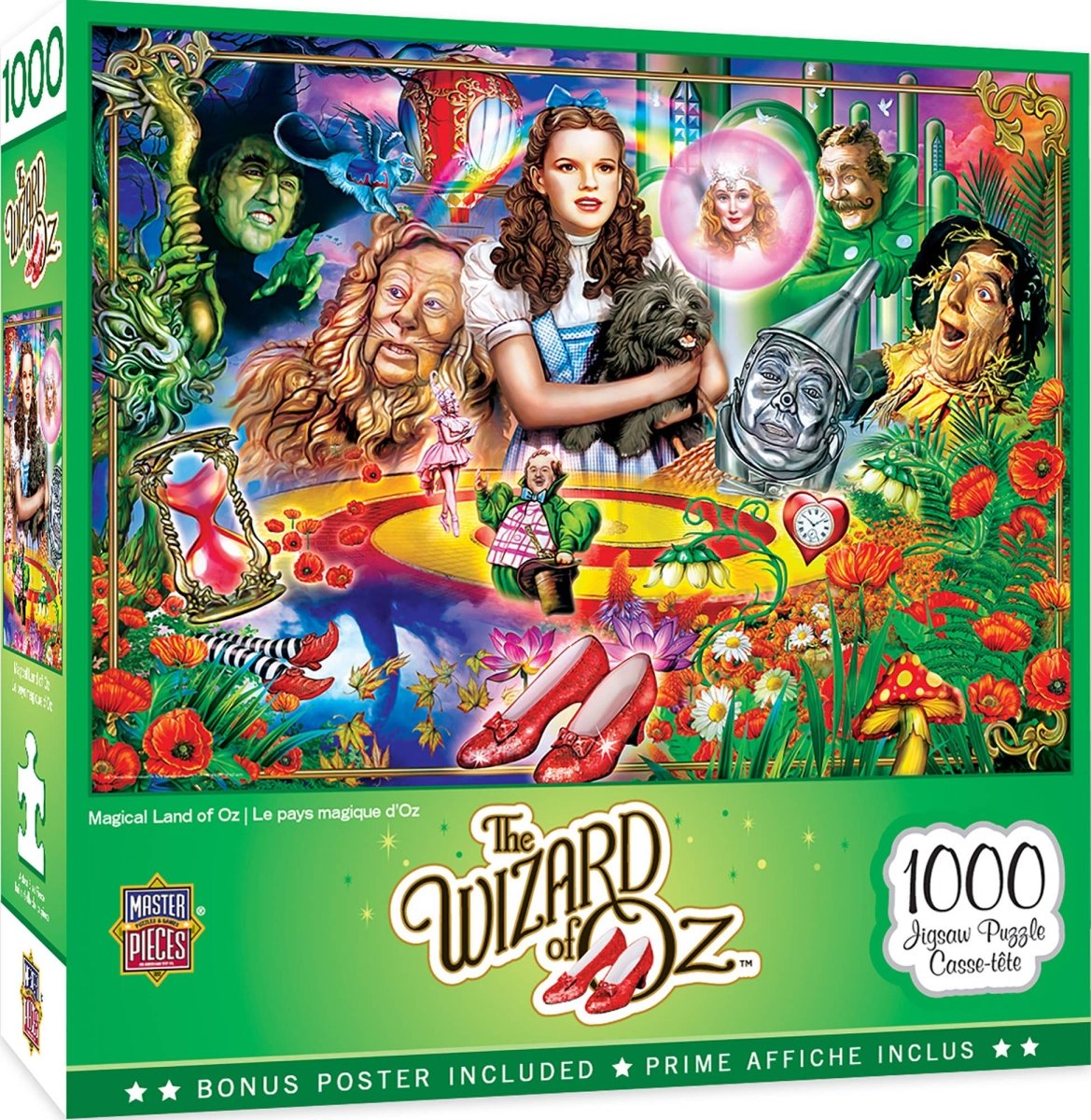 The Wizard of Oz - Magical Land of Oz 1000 Piece Puzzle - Leo's Treasure Box