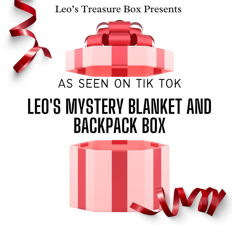Blanket And Backpack Mystery Box Leo's Treasure Box