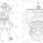 One Piece: Official Crew Coloring Collection Coloring Book