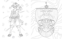 One Piece: Official Crew Coloring Collection Coloring Book