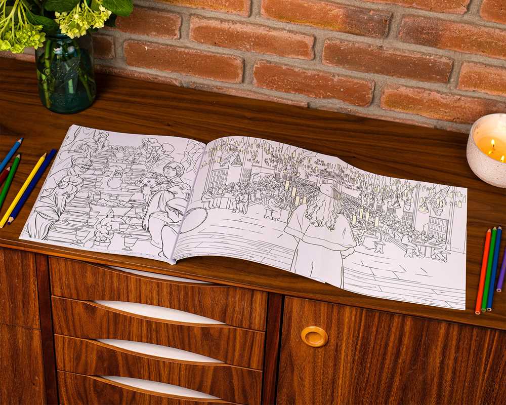 Harry Potter Glow in the Dark Coloring Book by Editors of Thunder Bay Press - Leo's Treasure Box