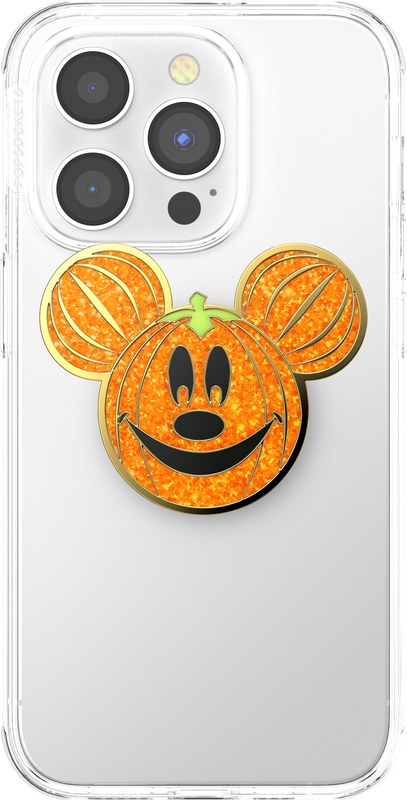 PopSockets Enamel Glitter Mickey Pumpkin - Leo's Treasure Box