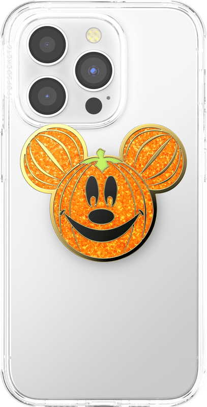 PopSockets Enamel Glitter Mickey Pumpkin - Leo's Treasure Box