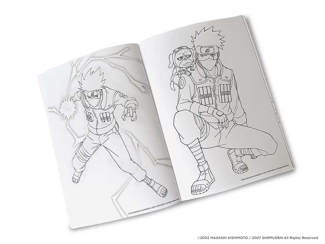 NARUTO SHIPPUDEN: The Official Coloring Book by VIZ Media - Leo's Treasure Box