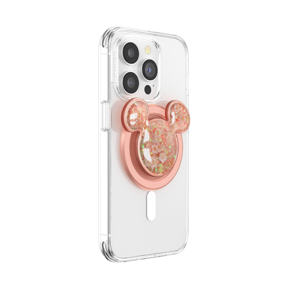 PopSockets MagSafe Phone Grip - Mickey Mouse Peach Daisy - Leo's Treasure Box