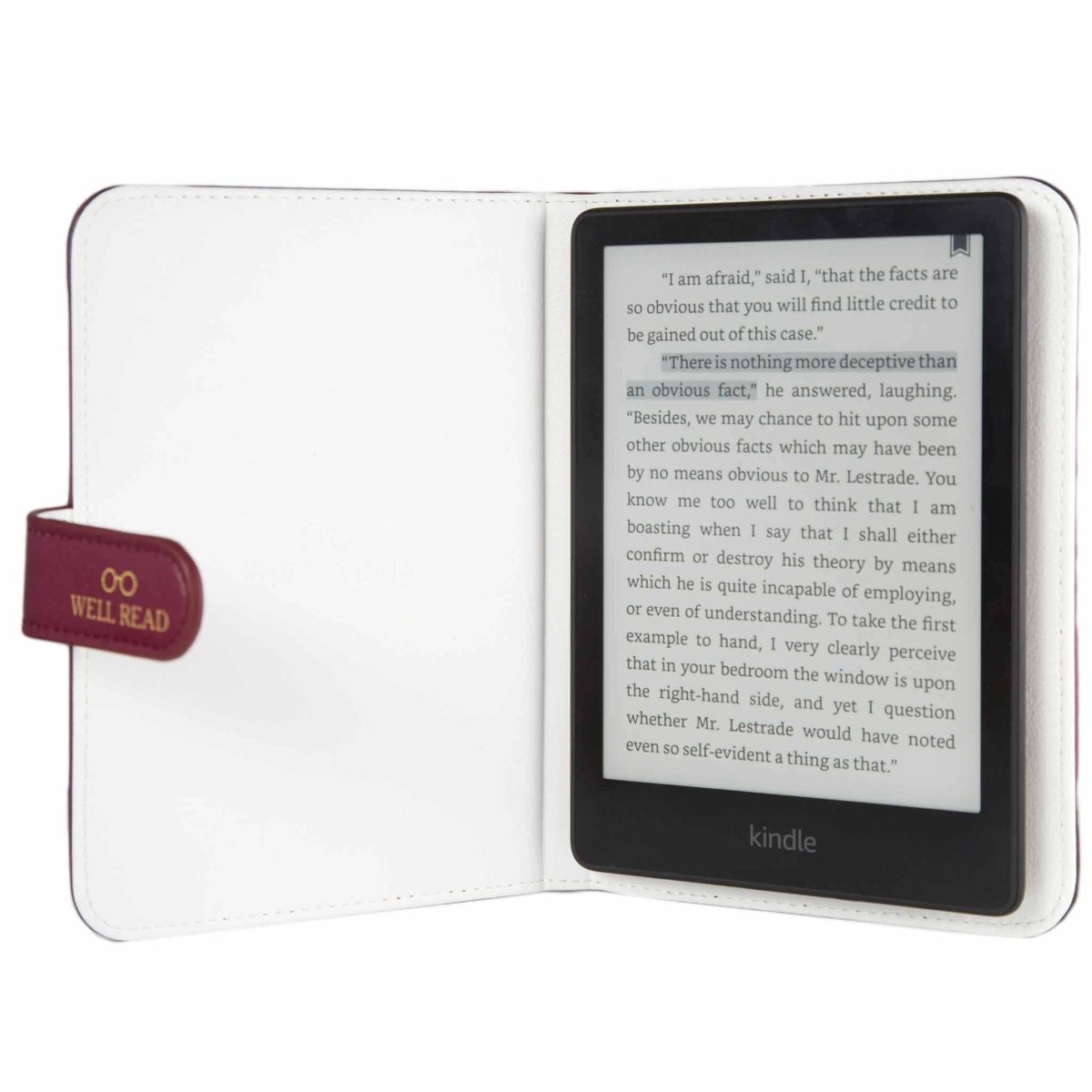 Sherlock Holmes Kindle and Other eReader Cover - Leo's Treasure Box