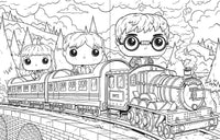 Official Funko Pop! Harry Potter Coloring Book - Leo's Treasure Box