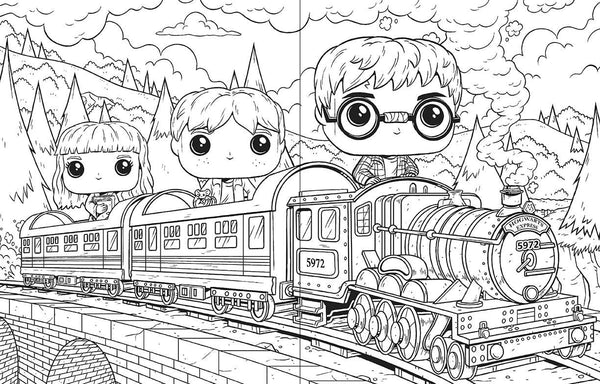 Official Funko Pop! Harry Potter Coloring Book - Leo's Treasure Box