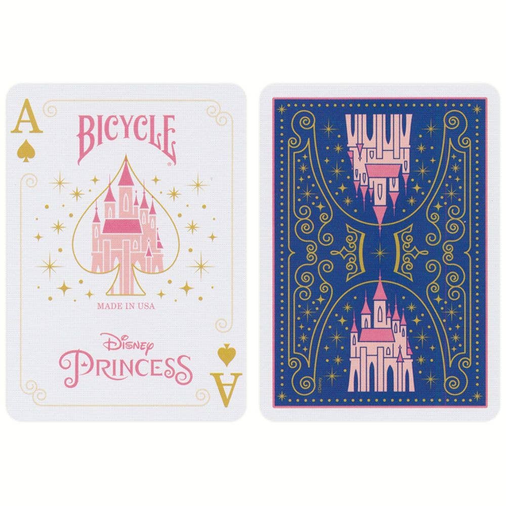 Bicycle Disney Princess Navy Cards - Leo's Treasure Box