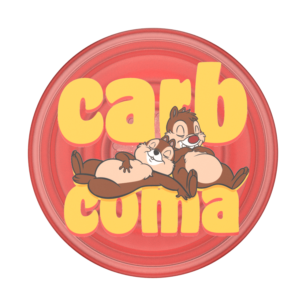 Disney Chip n' Dale PopSocket with carb coma design – perfect phone holder