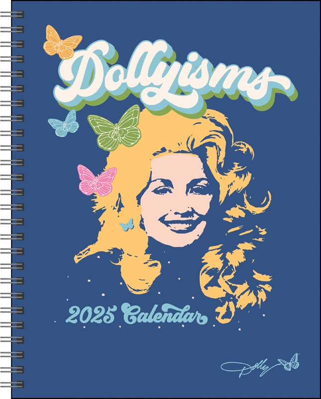 Dollyisms 2025 Softcover Monthly/Weekly Planner Calendar by Andrews McMeel Publishing - Leo's Treasure Box