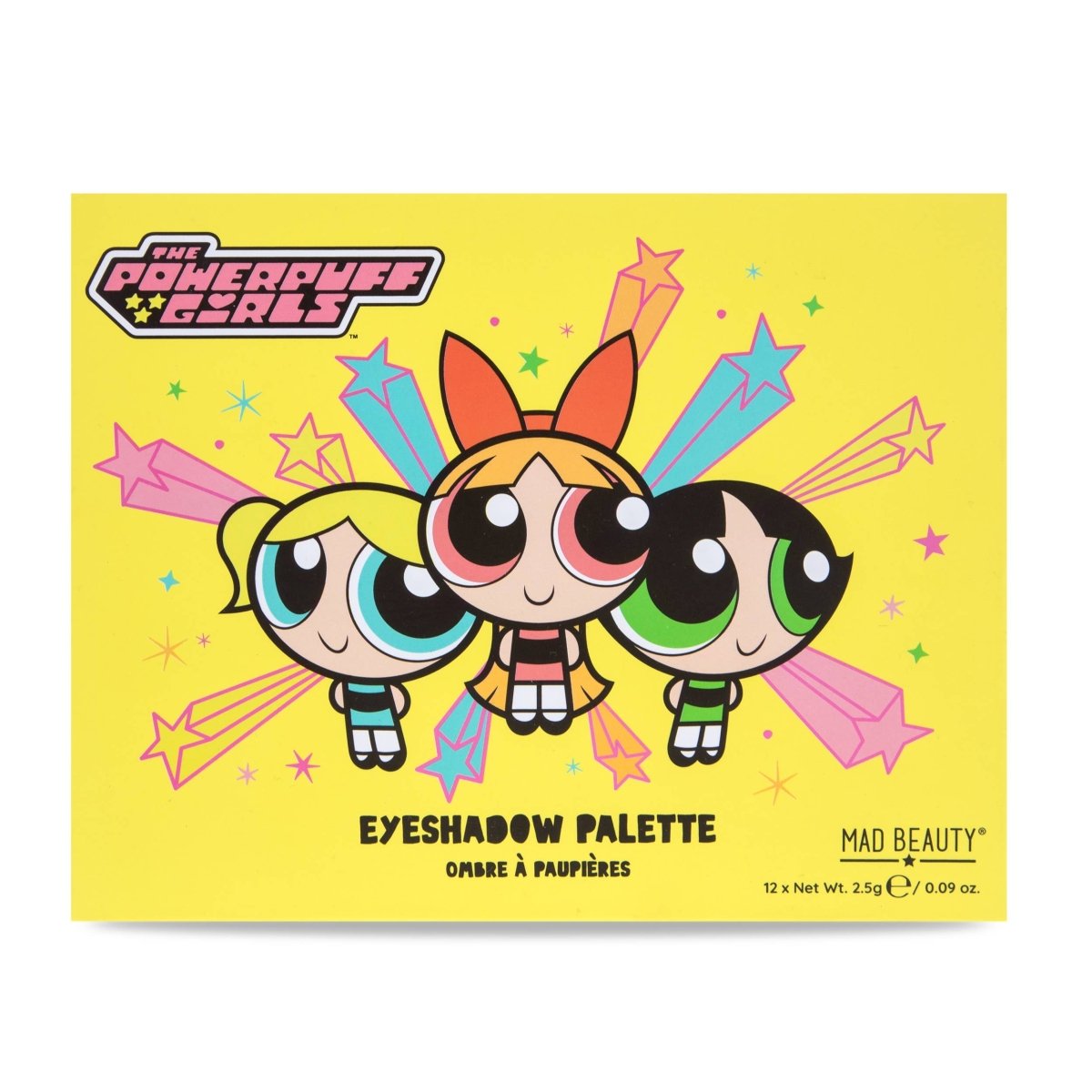Powerpuff Girls Cartoon Cute Eyeshadow Palette | Mad Beauty - Leo's Treasure Box