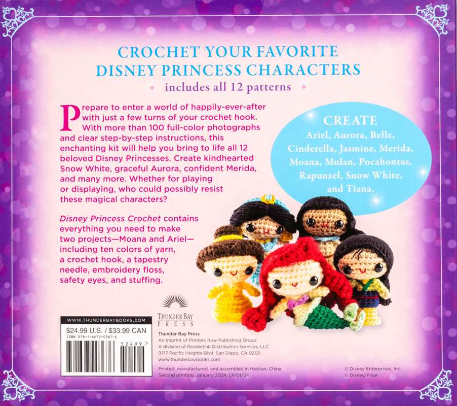 Disney Princess Crochet by Editors of Thunder Bay Press