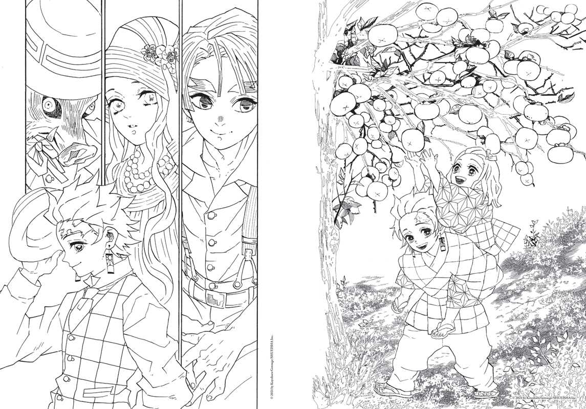 Demon Slayer: Kimetsu no Yaiba: The Official Coloring Book by Simon & Schuster