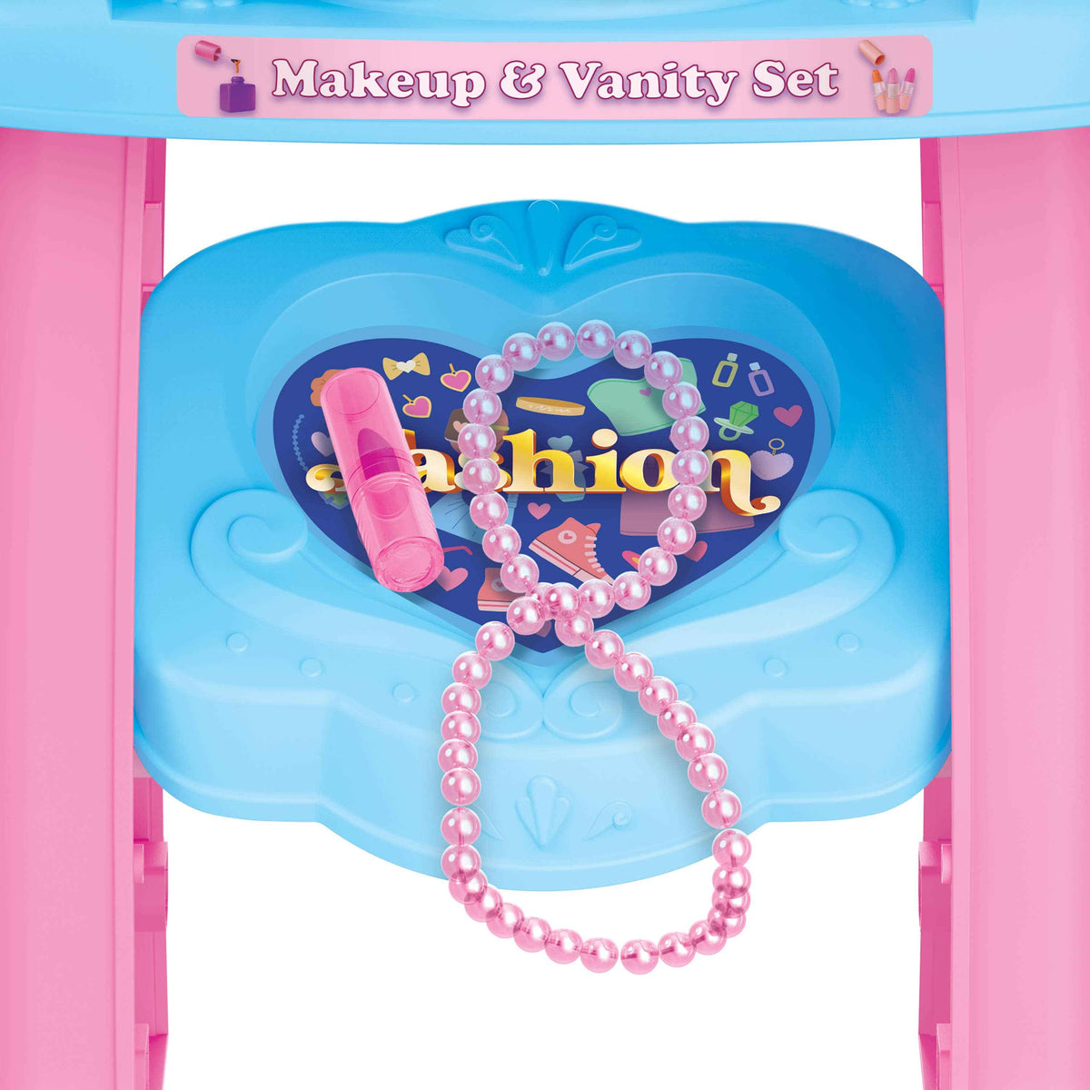 22 Piece Glamor Queen Kid’s Vanity Playset