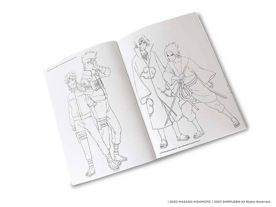 NARUTO SHIPPUDEN: The Official Coloring Book by VIZ Media - Leo's Treasure Box