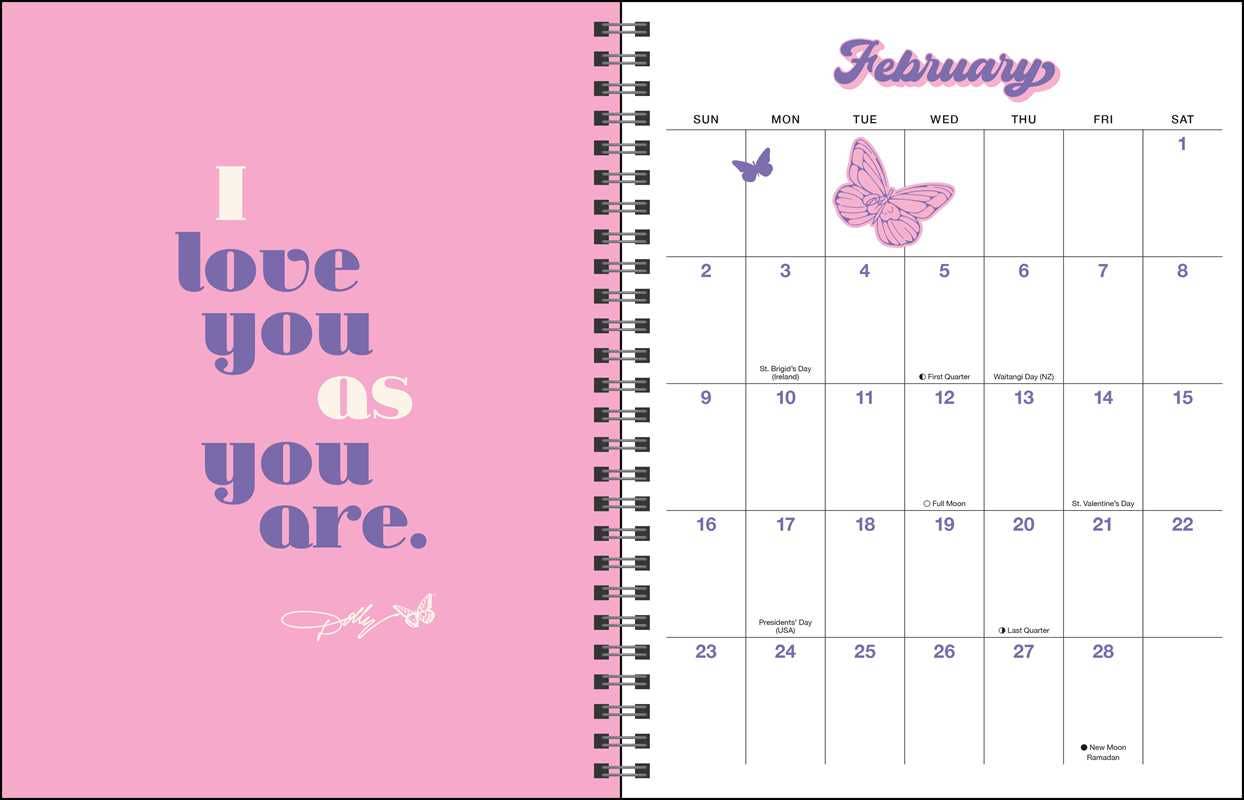 Dollyisms 2025 Softcover Monthly/Weekly Planner Calendar by Andrews McMeel Publishing - Leo's Treasure Box