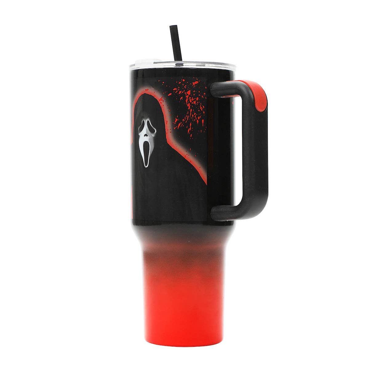 Horror fan Ghost Face tumbler – double-wall stainless steel design