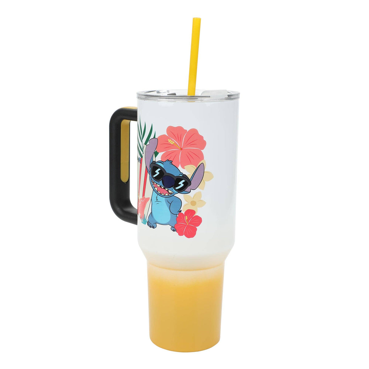 Disney Stitch 40 oz tumbler with straw – perfect for summer hydration