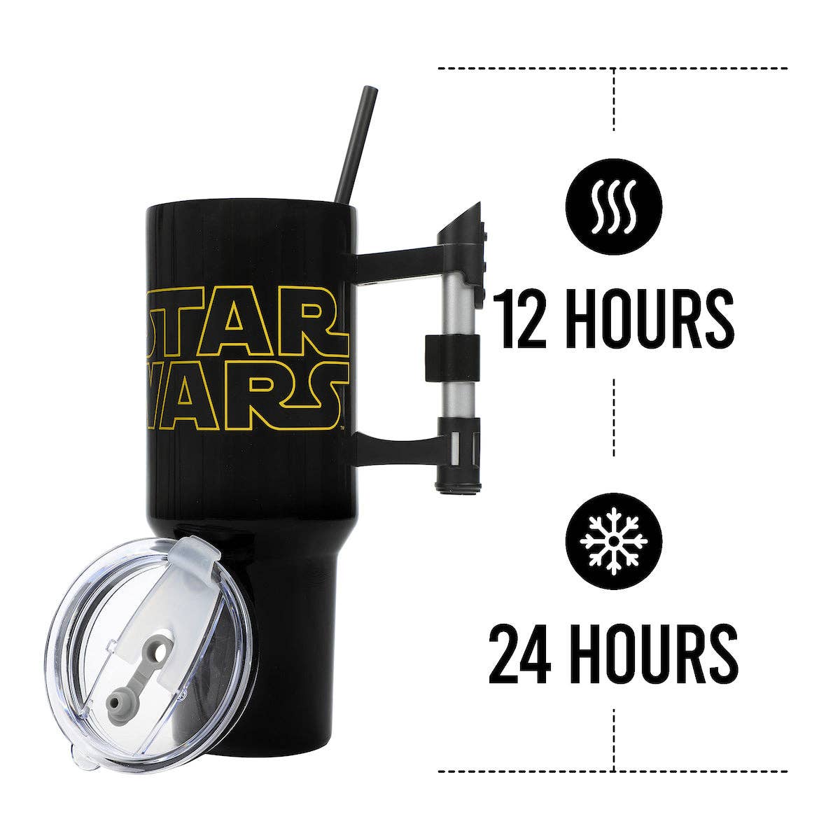 Official Star Wars 40 oz drink tumbler – leakproof and double-wall insulated