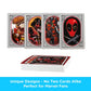 Deadpool themed deck of cards – perfect for Marvel fans and collectors