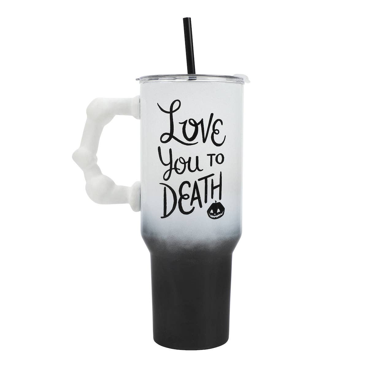 Tim Burton’s Nightmare Before Christmas cup – spooky sculpted handle tumbler