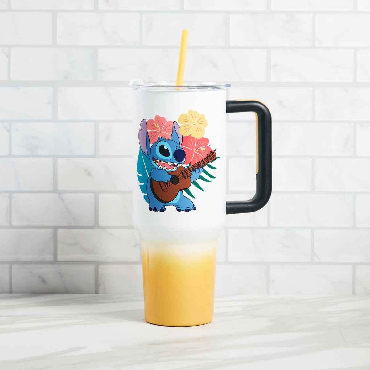 Cute Stitch Luau insulated tumbler – keeps drinks hot or cold all day