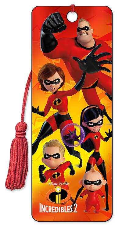 3D Disney Bookmark - The Incredibles - Leo's Treasure Box