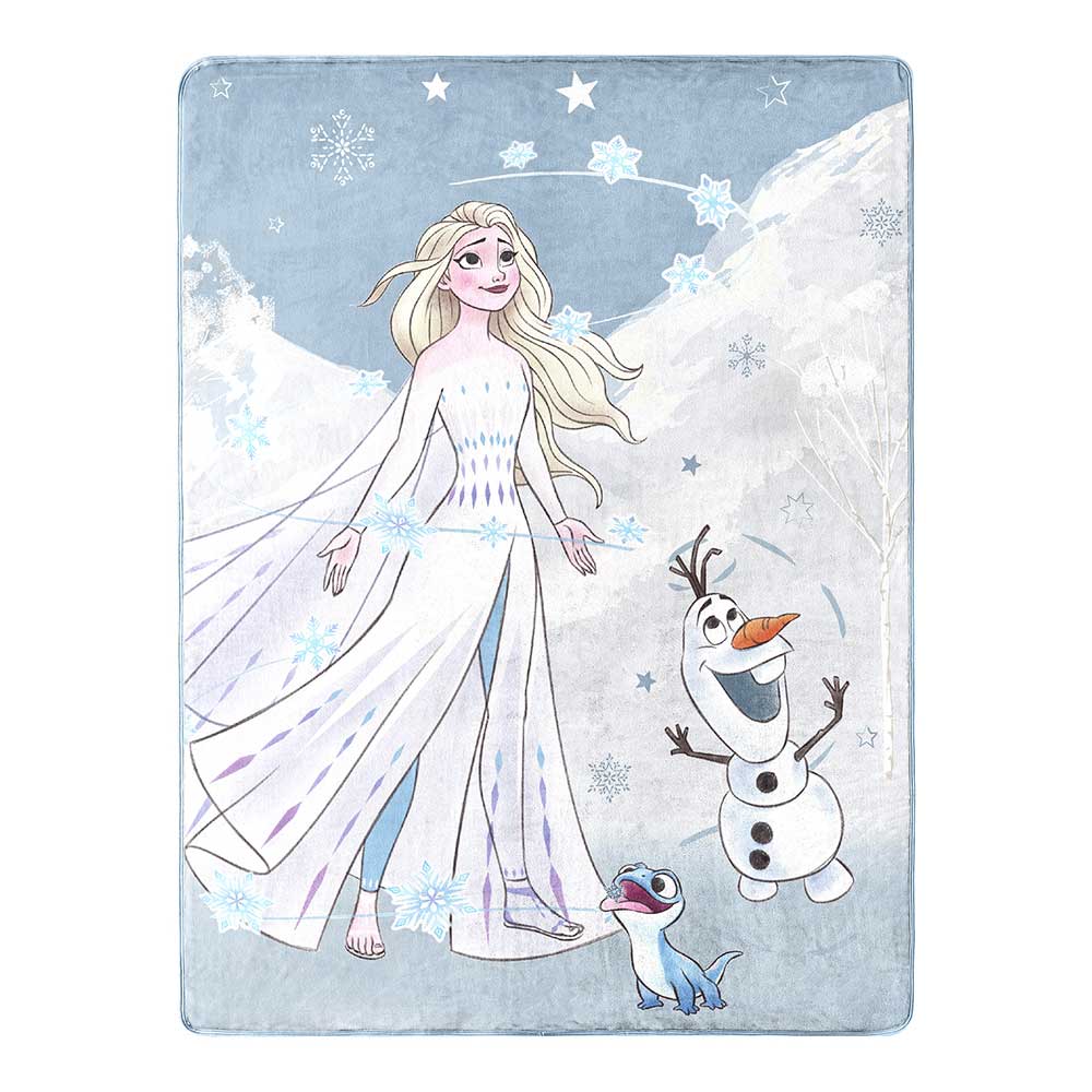 Disney's Frozen 2 Snow Play Silk Touch Throw 46x60