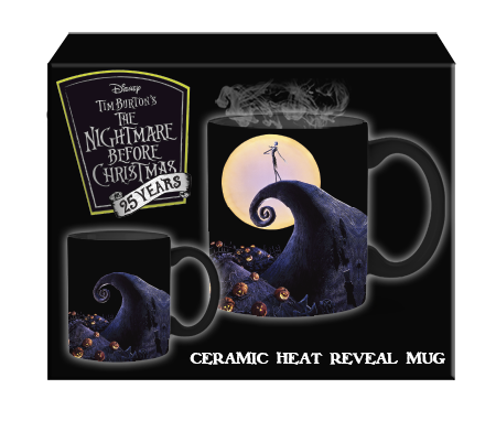 Nightmare Before Christmas Heat Reveal 14oz Ceramic Mug