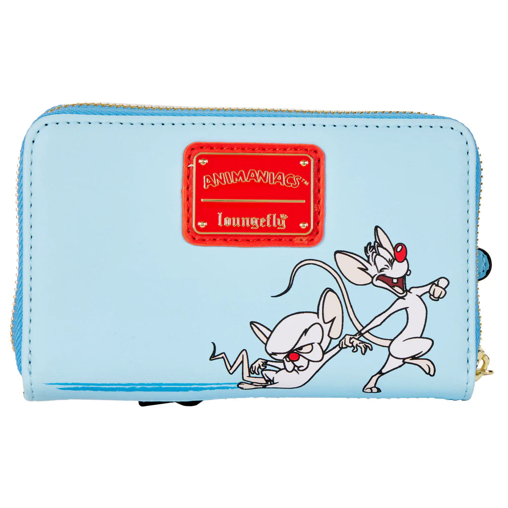 Animaniacs WB Tower Loungefly Zip Around Wallet