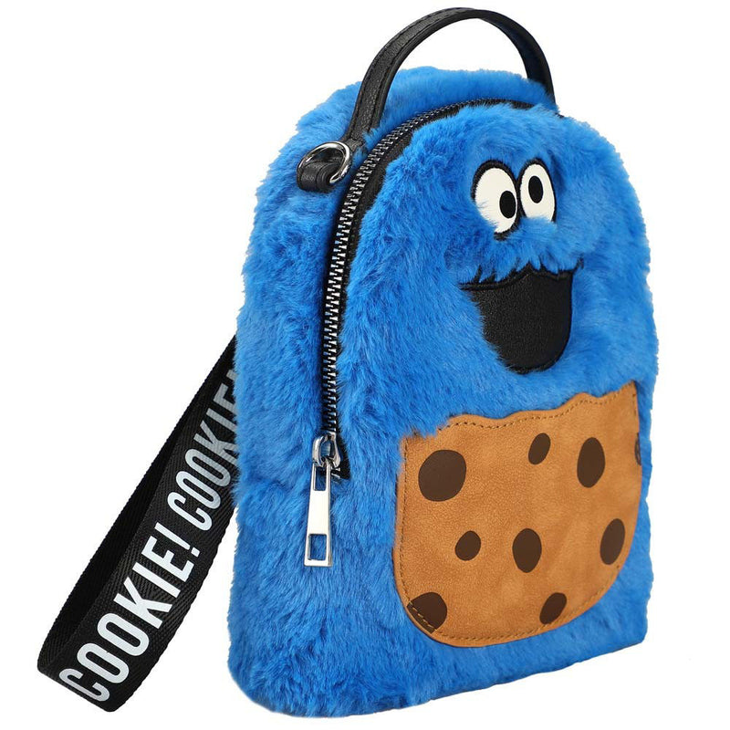 Bioworld Sesame Street Cookie Monster Mini Wristlet Bag – Leo's ...