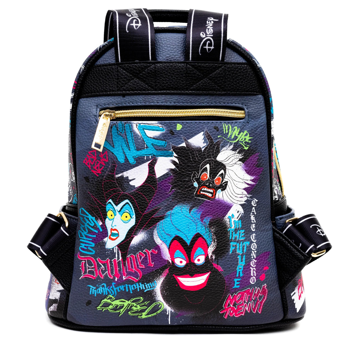 Disney Villains Black Light Series Mini Backpack - Limited Edition