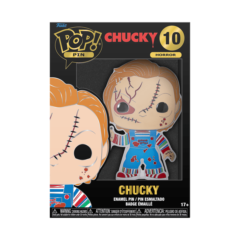 FUNKO POP! Pin Horror - Chucky 10 - Leo's Treasure Box