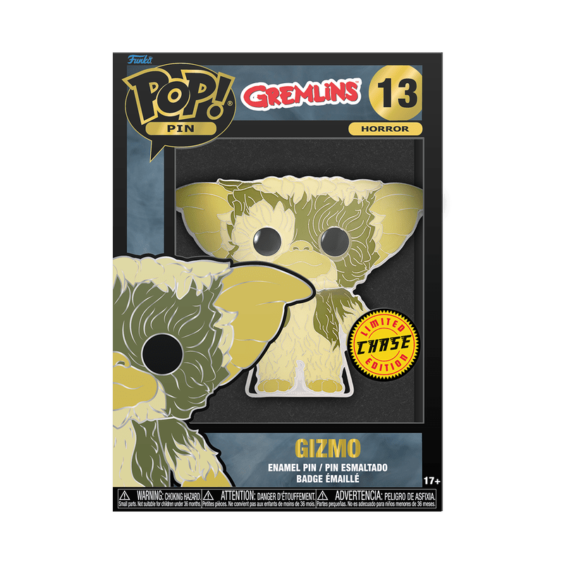 FUNKO POP! Pin Horror: Gremlins - Gizmo 13 - Leo's Treasure Box