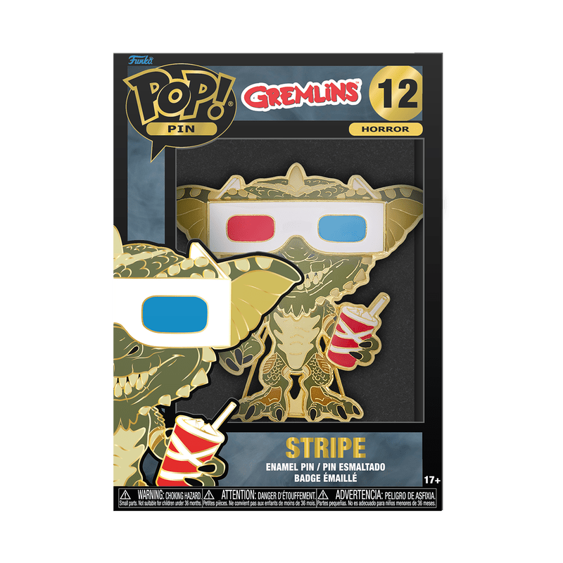 FUNKO POP! Pin Horror: Gremlins - Stripe 12 - Leo's Treasure Box