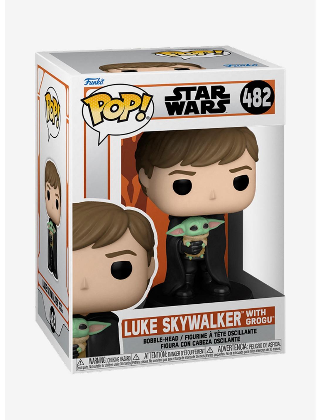 FUNKO POP! Star Wars: Mandalorian - Luke with Grogu 482 - Leo's Treasure Box